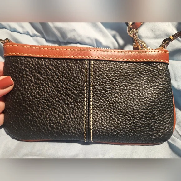 New Dooney & Bourke Black/Brown Leather Wrislet - Picture 3 of 7